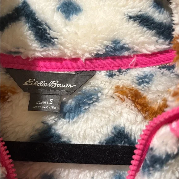 Eddie Bauer Multicolor Fleece Pullover - Picture 2 of 4